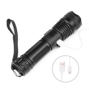 Waterproof 3000 High Lumens USB Rechargeable Tactical <strong>Flashlights</strong> XHP50 <strong>Flashlight</strong> <strong>Most</strong> <strong>Powerful</strong> Portable LED <strong>Flashlight</strong> Outdoor - Product Image 6