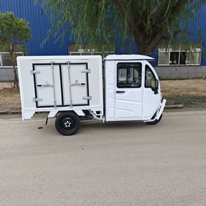 Diseño Estable de 3 Ruedas + Caja de Carga Reforzada = Seguridad y Durabilidad sin Compromisos para Entregas Diarias Motor de 50-100KW 30kWh - Product Image 2