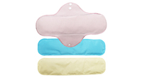 Senwo Compresse froide réutilisable de haute qualité pour le post-partum, avec nylon, gel et tissu, pour soulager la douleur, bleue, 7*28cm