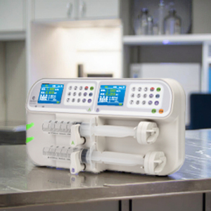 Dual <b>Channel</b> Veterinary Monitoring Device Microinjection Pump CE Certified Class II Medical USB Rechargeable 3-Year - Product Image 1