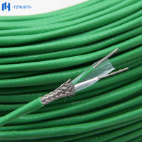 Câble de thermocouple blindé de type T, 2 conducteurs, isolé en PTFE, haute flexibilité, IP65, capteur de température de précision pour le chauffage