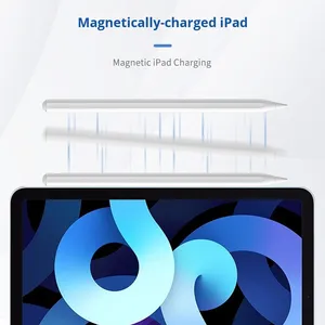 Pena Stylus Kapasitif Aktif Pengisian Daya Magnetik Ganda Baru dengan Sensitivitas Kemiringan & Fungsi Pintasan Penolakan Telapak Tangan untuk iPad Pencil - Product Image 4