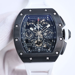 High-quality men's chronograph mechanical <b>watch</b>, titanium alloy <b>skeletonized</b> luminous sapphire crystal <b>automatic</b> <b>watch</b> - Product Image 1