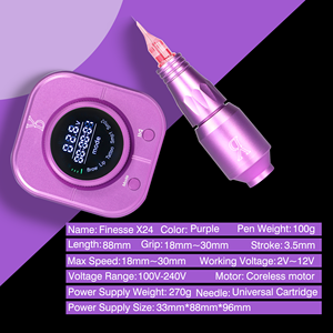 Wenshen Customzition YD Finesse X24 <span class=keywords><strong>PMU</strong></span> Microblading Tattoo Machine pour sourcil lèvre Eyeliner - Product Image 1