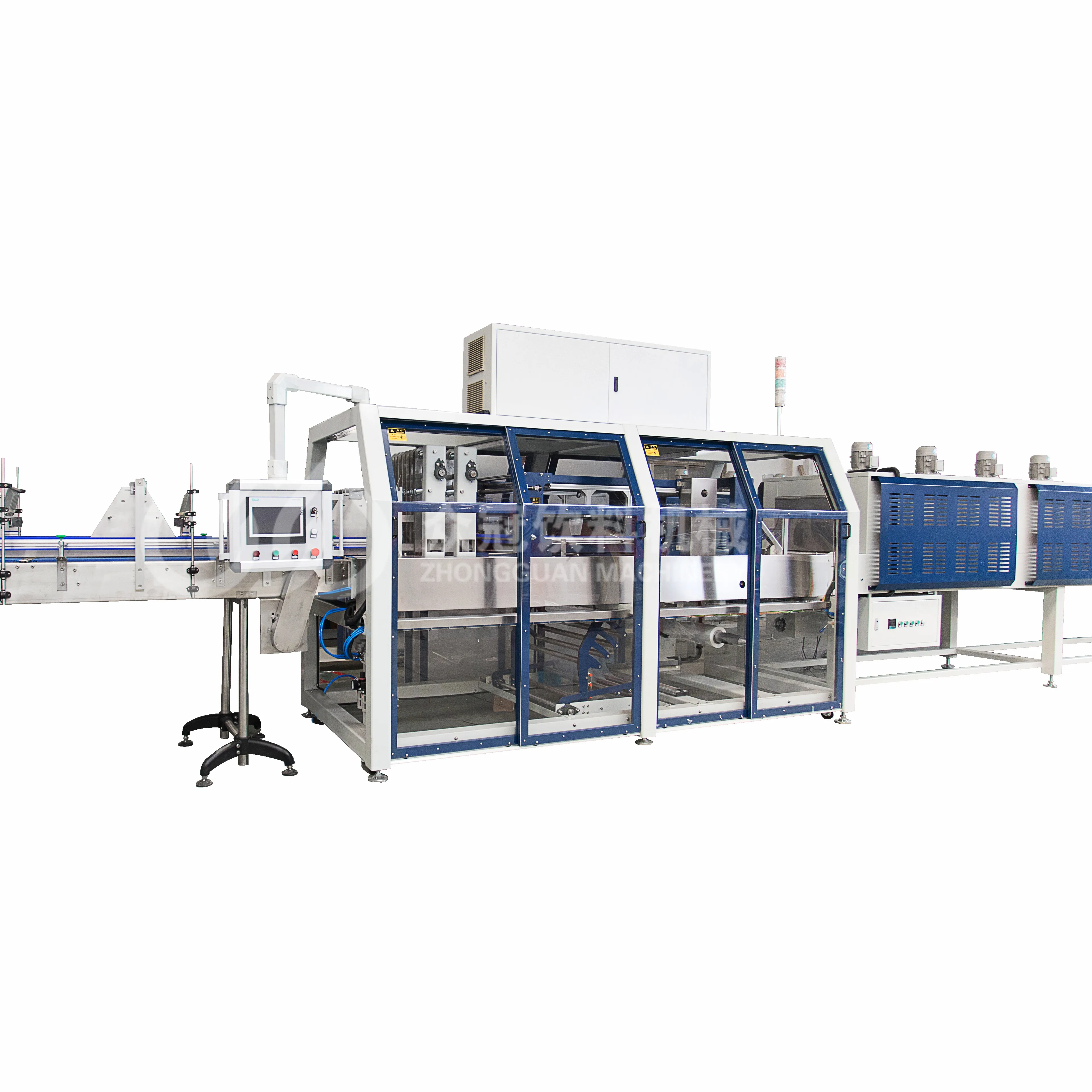 Высокоэффективная термоусадочная машина для упаковки ПЭТ-пленки, машина для розлива и упаковки пластиковых бутылок, цена