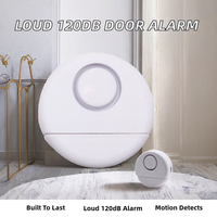 Sensor Getaran Keamanan TJDA IN03A IP ABS Tipis Suara Keras 120dB untuk Rumah, Alarm HORN dengan Deteksi 100-200m, Mendukung Aplikasi Tuya (Grosir)