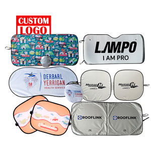 OEM Conception personnalisée Impression colorée Pare-soleil de voiture Pare-soleil de bonne qualité Prix d'usine Pare-soleil pliable pour fenêtre de voiture - Product Image 1