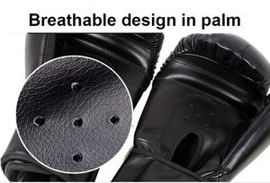 ถุงมือซ้อมต่อสู้วงแหวนแบบไทยสีขาวสีแดงดำพิมพ์ลายสุดเท่ - Product Image 4