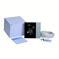 Termostato WiFi RKHK con Control por Voz, Programable Semanalmente, Táctil, con Control Remoto por Aplicación para Uso Comercial