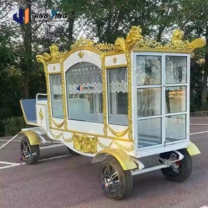 Corbillard funéraire antique cercueil blanc moderne cercueil chariot corbillard blanc cérémonie funéraire blanc carrosse à cheval - Product Image 6