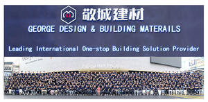 乔治集团定制现代中型橱柜灰色高光泽模块化橱柜和全屋橱柜 - Product Image 6