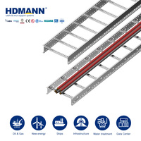 Échelle à câbles Hdmann CE DNV double certification SS316L 200x50mm, passivée et trempée, pour applications marines