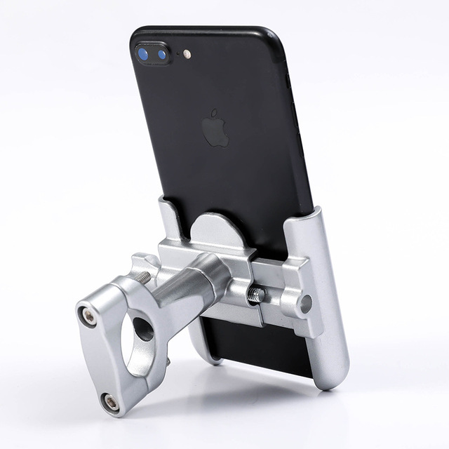 Factory Manufacturer 360 Rotation Aluminum Alloy Bicycle Mobile Phone Holder E-Bike Motorcycle Cellphone Mount