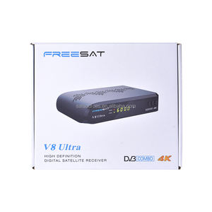 Freesat V8 Ultra HD Satelliten-TV-Receiver DVB-S/S2/S2X DVB-T/T2 Unterstützt <span class=keywords><strong>CA</strong></span> Eingebautes WLAN RJ45 Ethernet-Anschluss (10/100/1000M) - Product Image 6