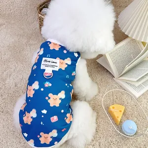 Gilet pour chien imprimé ours, T-shirt fin et respirant pour chiot, Pull pour chat, Sweat-shirt pour animaux de compagnie, Costumes pour Chihuahua, Vêtements pour chien d'été - Product Image 3