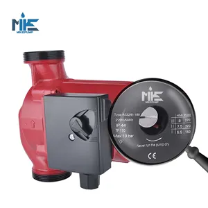 Hot Sale Mini RS32-8-180 220v Hot Water Heater Three Speed Circulation Pump