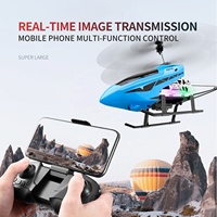 Hélicoptère RC 4DRC M4 grande taille 72 cm avec caméra 480P, évitement d'obstacles, transmission WiFi FPV, vol stationnaire stable, jouet quadricoptère RC