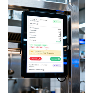 10.1 inch nhà hàng Quản Lý đặt hàng máy tính bảng cho chuẩn bị thực phẩm nấu ăn hướng dẫn và nhà bếp quy trình làm việc quản lý - Product Image 2