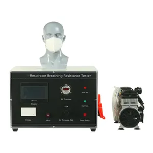 Testeur de résistance respiratoire, Machine de test de la résistance respiratoire, avec masques de protection