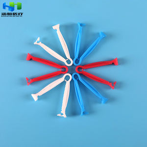 Pince de cordon ombilical en plastique autocatalytique de sécurité Offre Spéciale d'approvisionnement d'usine de Hanheng pour le bébé nouveau-né - Product Image 1