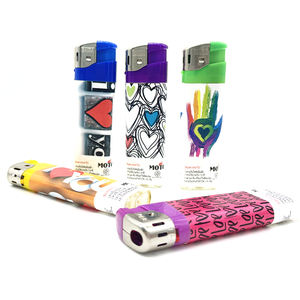 Accendino Elettronico Sottile dal Design Moderno, Accendino Usa e Getta in Plastica <span class=keywords><strong>per</strong></span> Sigarette e Campeggio - Product Image 4