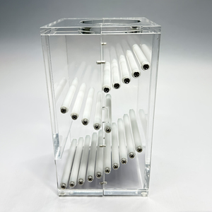 Kit de tour roulante de dés transparente détachable personnalisée tour de dés en acrylique portable pour jeu de société de bureau - Product Image 6