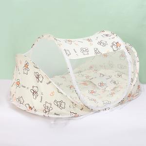 Zanzariera pieghevole per neonati K Children's con materasso, cuscino e zanzariera, set da tre pezzi con musica, per bambini da 0 a 3 anni. - Product Image 4