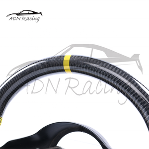 Volant de voiture en cuir jaune en fibre de carbone personnalisé 2003-2010 pour <span class=keywords><strong>Dodge</strong></span> <span class=keywords><strong>Viper</strong></span> <span class=keywords><strong>SRT</strong></span> SRT10 - Product Image 6