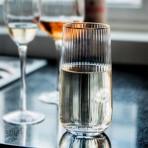 Samyo tùy chỉnh tay thổi gân Whisky nước trái cây nước Highball cốc thủy tinh uống Kính - Product Image 3