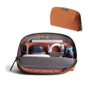 Échantillon Gratuit : Trousse de Rangement Compacte Personnalisée pour Accessoires Technologiques avec Fermeture Éclair - Product Image 1