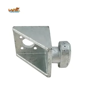 ISO Steel Material Shipping Container Securing Fitting Lashing Parts Bottom Side Twist Lock For Container