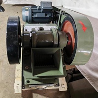 Trituradora de Muestras Eléctrica Portátil Pequeña y Económica con Doble Volante de Inercia, Trituradora de Mandíbulas de Laboratorio para Minería de Oro