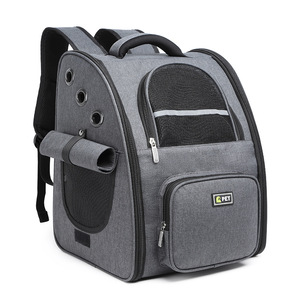 <span class=keywords><strong>Sac</strong></span> à <span class=keywords><strong>dos</strong></span> de transport <span class=keywords><strong>pour</strong></span> animaux de compagnie à roulettes, respirant et confortable, avec roues amovibles, fermeture éclair tendance, motif uni, <span class=keywords><strong>sac</strong></span> de voyage - Product Image 1