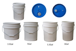 Seau en plastique américain de 3.5 à 6.5 gallons avec joint en silicone compatible et couvercle à évent fabricant <span class=keywords><strong>SDPAC</strong></span> - Product Image 6