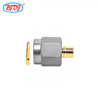 Prise mâle SMA d'approvisionnement d'usine pour le soudage à souder SS405 câble manchon à vis en acier inoxydable connecteur Coaxial Rf en Stock ROHS