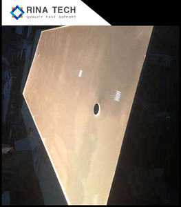 Panneau optique de guidage de lumière en acrylique transparent sérigraphié 400x500mm pour panneau lumineux décoratif domestique Rina Tech - Product Image 4