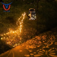 Lampe solaire à ampoules Led, 24 v, spot lumineux, forme creuse, éclairage d'extérieur, luminaire décoratif de paysage, idéal pour une pelouse, un jardin, une cour ou une pelouse