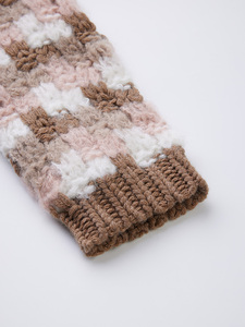 Nuovo prodotto <span class=keywords><strong>misto</strong></span> <span class=keywords><strong>lana</strong></span> <span class=keywords><strong>e</strong></span> <span class=keywords><strong>Cashmere</strong></span> in polvere filato di fiori Art lavorato a maglia leggero ed elegante - Product Image 5