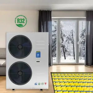 Legom Romania high temperature evi compressor dc inverter air to water air source heat pump monoblock storage r32