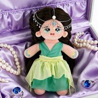 Fabricant de peluches personnalisées, style exotique, peluche de luxe, poupée OC, charme personnalisé, vêtements de poupée en coton de 40 cm, robe de bijoux, accessoires