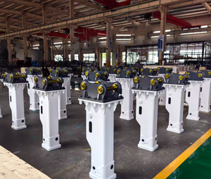 GOODB SB121 155mm Hidráulica Rock Breaker Top/Side/Silence Coreano Construção Máquinas Peças Feitas de Aço Liga Durável - Product Image 3