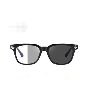 Lunettes photochromiques anti-lumière bleue Kejia, unisexes, monture carrée, protection anti-UV, monture en plastique et métal, verres en PC - Product Image 4