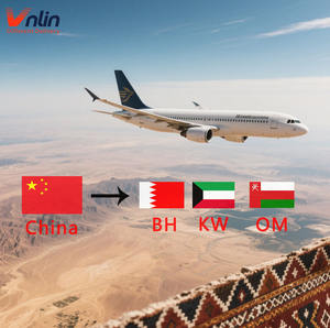 Vnlin, el mejor agente de envío de puerta DDP de Oriente Medio para logística de comercio electrónico internacional, carga exprés BH,OM,KW, producto Air + Express - Product Image 1