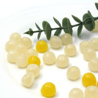 New Arrival 50g Vegan Pectin Sour Plus Crystal Sugar Pear Flavor Gummy Candy for Children's Snack