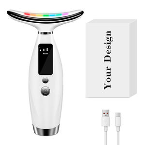 Masajeador Facial y de Cuello Portátil de 7 Colores a Precio de Fábrica, Herramienta de Belleza para el Cuidado de la Piel, Dispositivo de Estiramiento Facial - Product Image 1