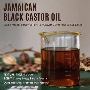 Huile de ricin <span class=keywords><strong>noire</strong></span> jamaïcaine 1L en vrac pour la croissance des cheveux |   Renforce les cheveux et hydrate le cuir chevelu |   Favorise l'épaississement des cils et des sourcils - Product Image 3