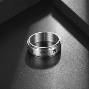 Stainless Steel Rotating <b>Ring</b> <b>Turtle</b> Animal Design Unisex Jewelry Gift SA1136 - Product Image 4