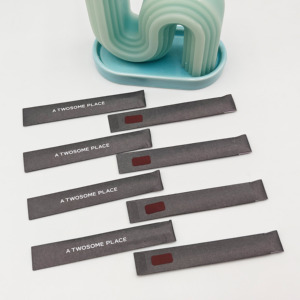 Bâtons d'<span class=keywords><strong>allumettes</strong></span> de sécurité portables et créatives personnalisées en noir et blanc, avec tête en bois imprimé en papier, logo, bougie de couleur en cire bleue - Product Image 6