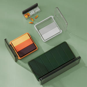 กล่องใส่ยาแบบรายสัปดาห์ 3 ครั้งต่อวัน กล่องยาขนาดใหญ่ 7 วัน กล่องจัดระเบียบยาสำหรับเดินทาง กล่องใส่ยา - Product Image 5