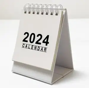 2024定制打印桌面日历桌面降临日历表日历